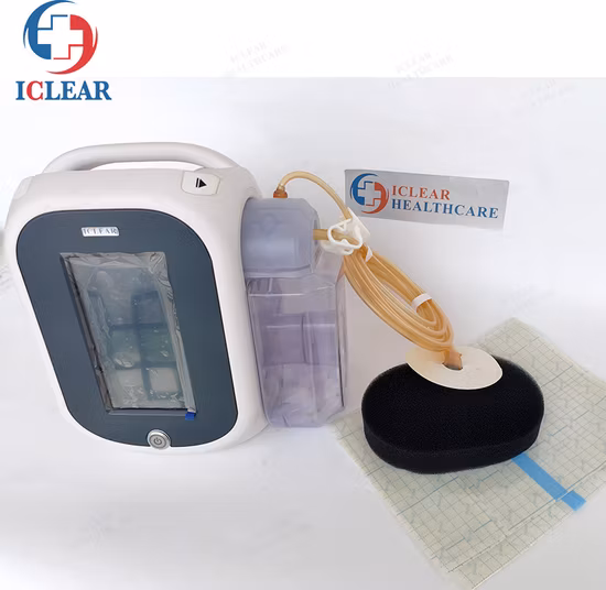 300ml 500ml 1000ml 6 Modes Negative Pressure Wound Therapy Npwt with Foam Kit