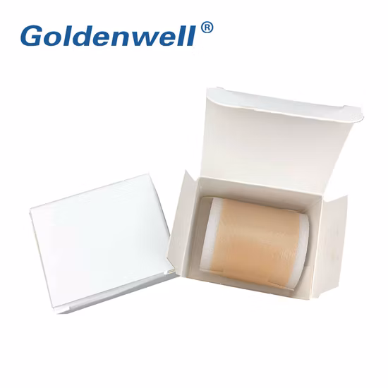 7.5*7.5 pansement chirurgical en mousse de gel pour plaies de silicone fabricant bon marché